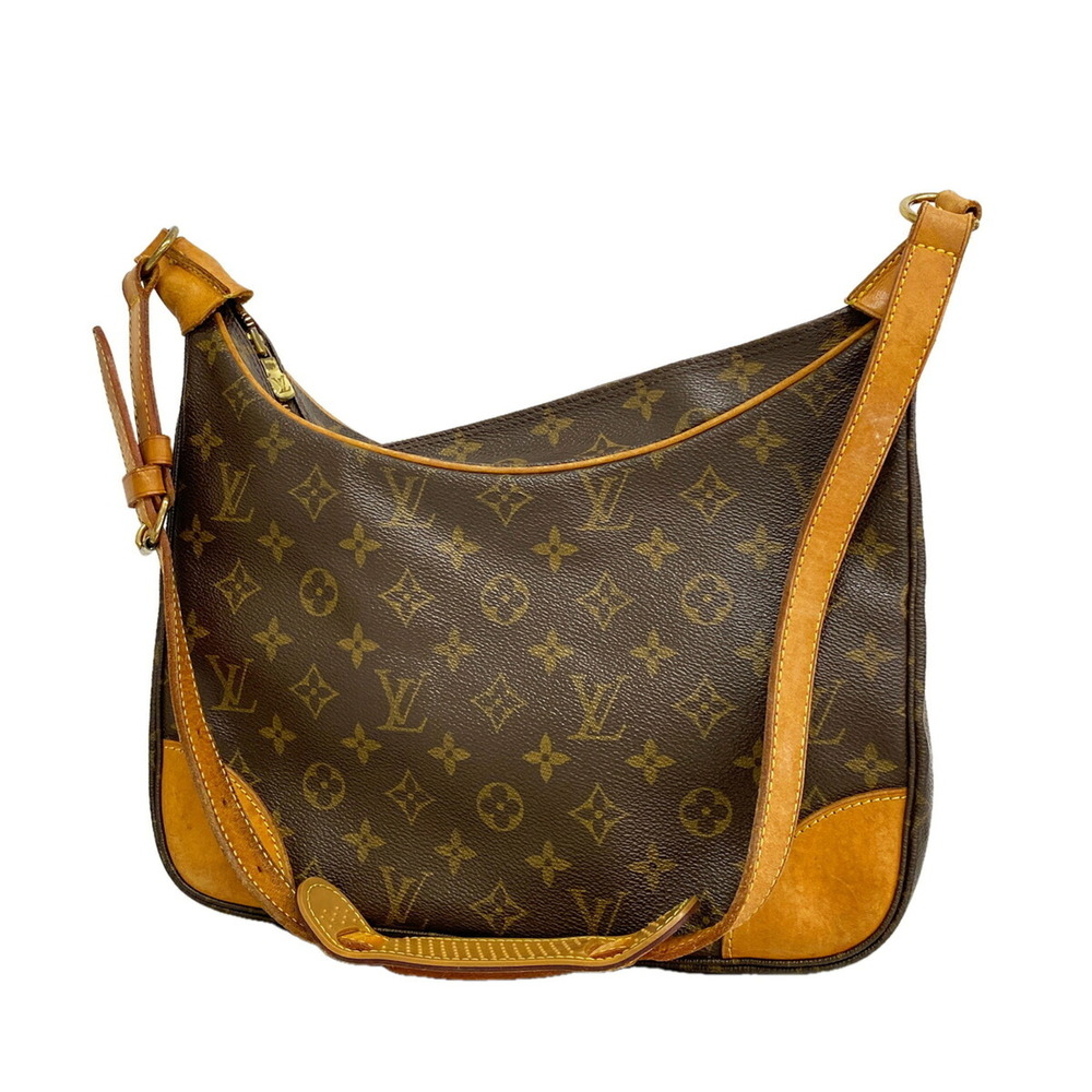 Louis Vuitton Monogram Boulogne 30 Shoulder Bag M51265 Brown Women's OP020993